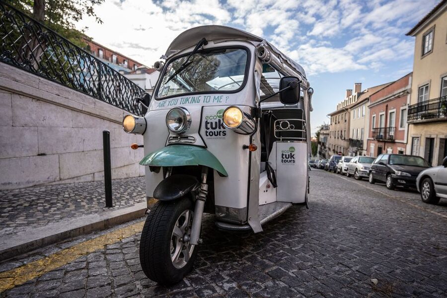 Lisbon: Guided Tuk-Tuk Tour Along the Historic Tram Line 28 - Campo das Cebolas and Lisbon’s river side