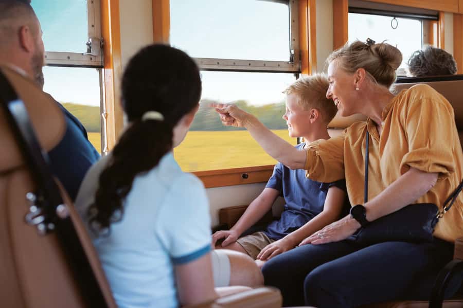 Longreach: Great Darr River Rail Run Outback Rail Adventure - The final 45 minutes back to Longreach