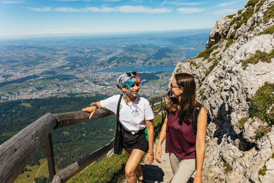 Lucerne: Mt. Pilatus Cable Car, Cogwheel Train & Lake Cruise - Pilatus Kulm at 2,132 Meters