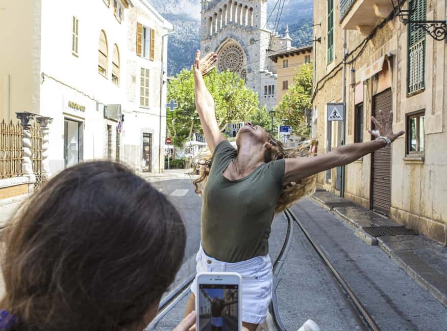 Mallorca Island Tour with Boat, Train, Tram and Bus - Port de Sóller leads naturally into the local tram