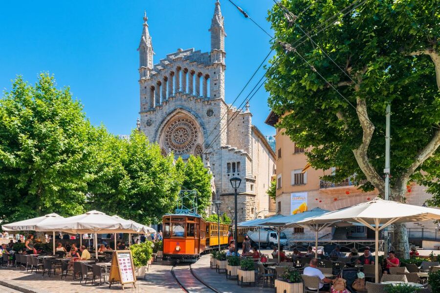 Mallorca: Island Tour with Boat, Tram & Train from the South - Lluc Monastery and the high mountain roads