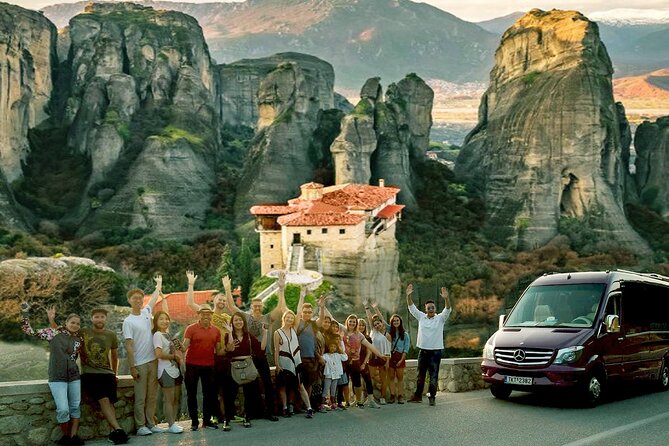 METEORA - 2 Days by Train from Thessaloniki - including 2 Guided Meteora tours - Daily - The Majestic Sunset Meteora tour