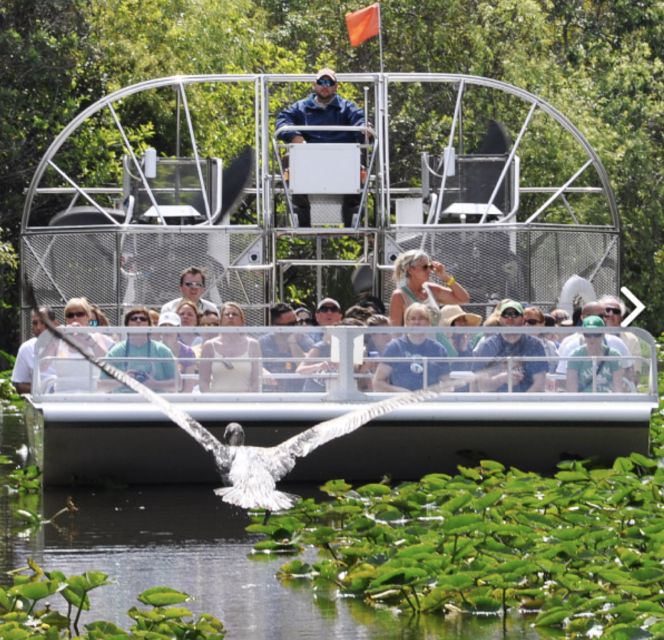 Miami: Everglades Airboat Ride and Tram Tour - Fruit, drinks, and a short reset