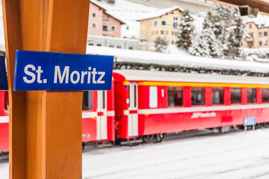 Milan: Private St. Moritz Day Tour with Bernina Express Trip - Riding through the Swiss mountains
