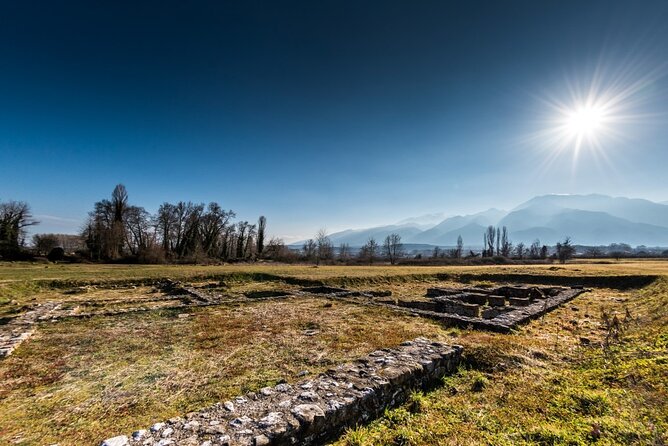 Mount Olympus And Dion Full-Day Tour From Athens By Train - The guide makes the local day work