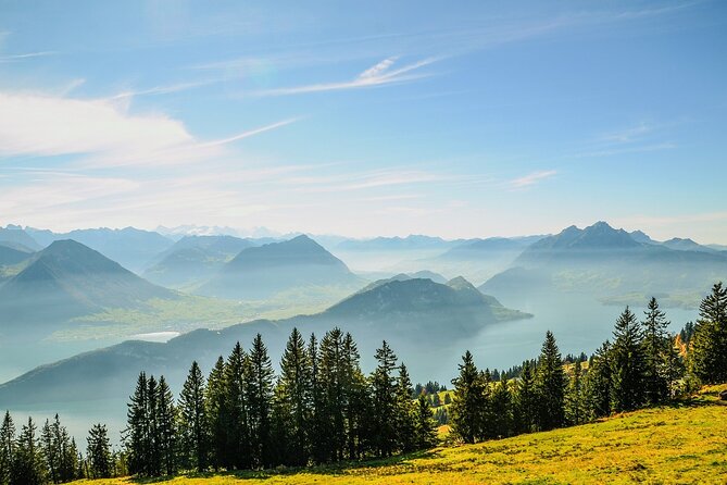 Mount Rigi Tour from Lucerne Historic Train and Boat Ride - One hour on Lake Lucerne by paddle steamer