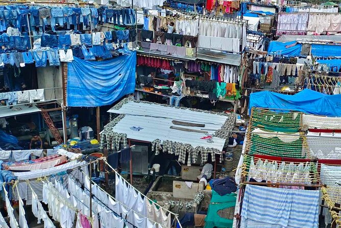 Mumbai Slum Tour with Dhobi Ghat Laundry & Train Ride Tour - Dhobi Ghat: 30 minutes among the laundry lines