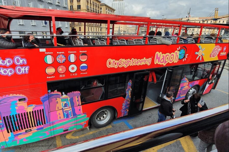 Naples: Hop-On Hop-Off Bus Tour with Train from Salerno - Starting with the train from Salerno