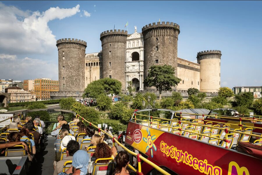 Naples: Hop-On Hop-Off Bus Tour with Train from Salerno - Finding the inStazione desk at Naples Central Station