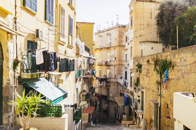 Naples: Panoramic Walking Tour with Funicular - The Funicolare Centrale begins the uphill section