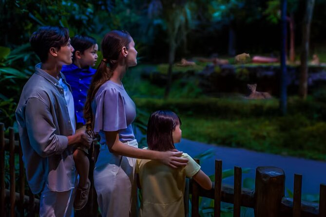 Night Safari Singapore Skip the Line Tickets with Tram Ride - Tigers, otters, and more than 2,500 night creatures
