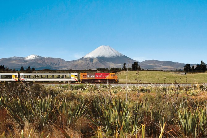 Northern Explorer Train Journey from Wellington to Auckland - Through farmland and small country towns