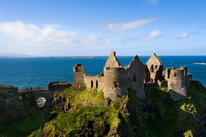 Northern Ireland Including Giant's Causeway Rail Tour from Dublin - Dunluce Castle in ten quick minutes
