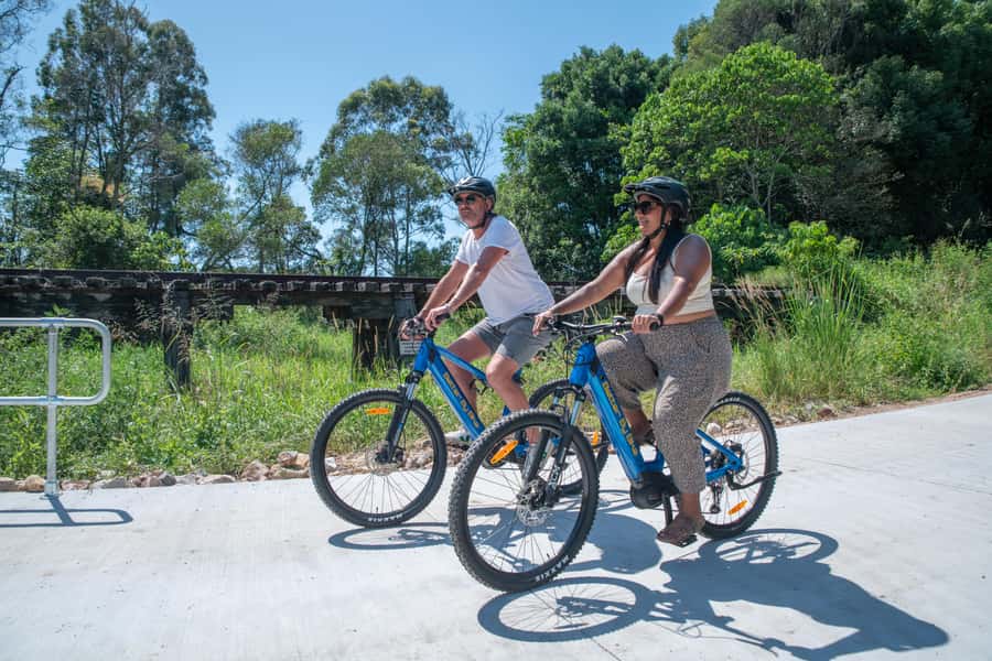 Northern Rivers Rail Trail: E-Bike Hire From Murwillumbah - What the five-hour ride feels like