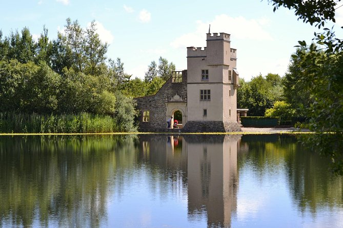 Oakfield Park Day Pass and Train Ride - The miniature train and the route to the lower gardens