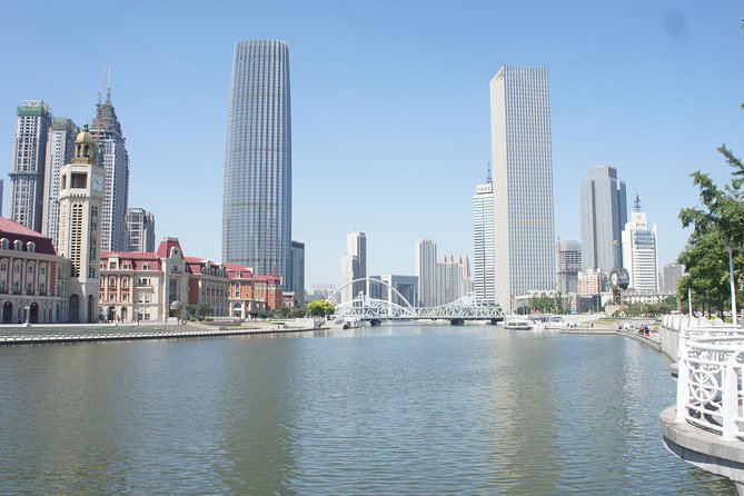 One day tour to downtown Tianjin from Beijing by high speed train - Starting beside the Haihe River