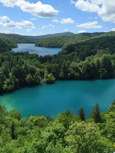 Plitvice Lakes: Guided Walking Tour with Train and Boat Ride - The electric boat changes the pace