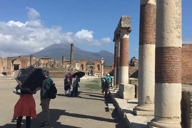 Pompeii Express Guided Tour by Train from Sorrento - Group size, pace, and physical effort