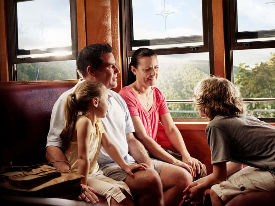Port Douglas: World Heritage Forest by Skyrail & Scenic Rail - Leaving Port Douglas for the cableway