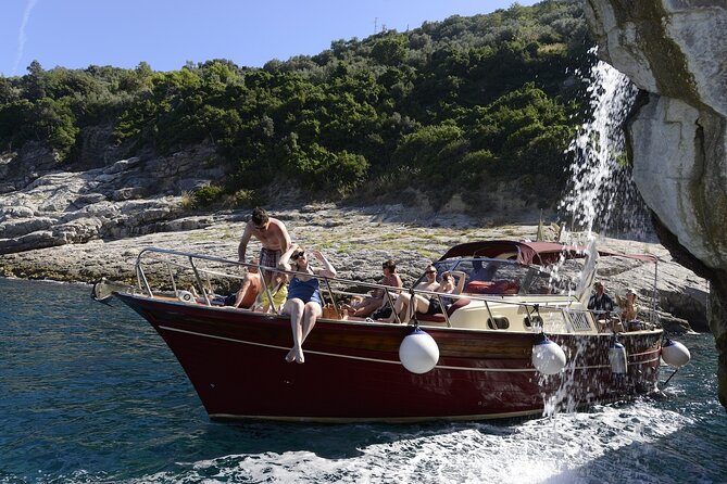 Positano & Amalfi Small Group Boat Tour from Rome with Fast Train - Piano di Sorrento and the first coastal views