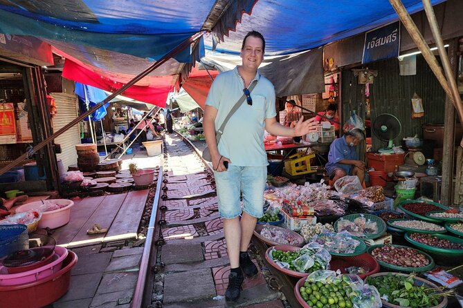 Private Amphawa & Maeklong Railway Market Day Tour with Fireflies - Booking advice and cancellation terms