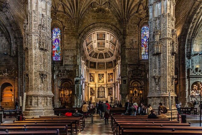 Private Belem tour with tram and the new Quake Museum - The Discoveries Monument and Portugal’s navigators