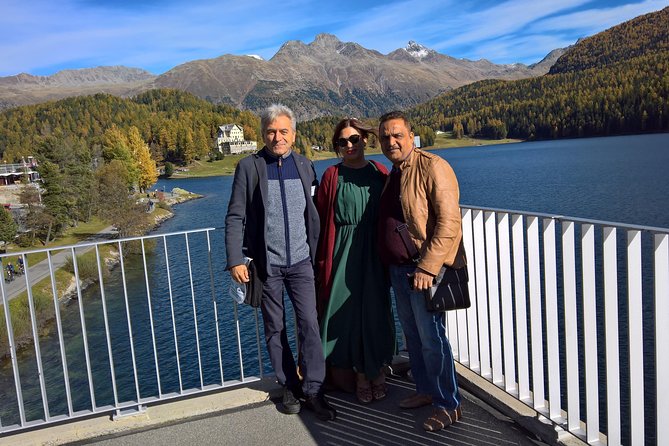 PRIVATE Bernina train, Sankt Moritz & Wines Guided tour from Lake Como or Milan - Valtellina vineyards and the possible winery stop
