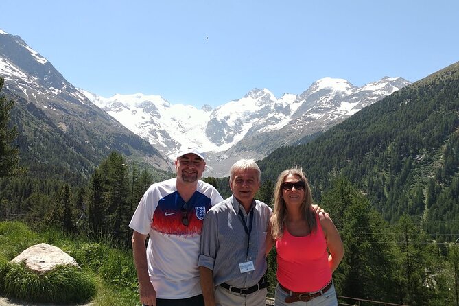PRIVATE Bernina train, Sankt Moritz & Wines Guided tour from Lake Como or Milan - The return drive and extra scenic stops