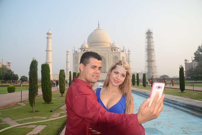 Private Day Tour of Taj Mahal and Agra Fort By Super fast train - Entering the Taj Mahal with two hours to look around