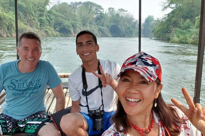 Private Erawan Waterfall, River Kwai, Death Railway Tour from Bangkok - Lunch and the bamboo raft on the River Kwai