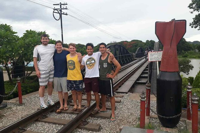 Private Erawan Waterfall, River Kwai, Death Railway Tour from Bangkok - The bridge and the Death Railway story