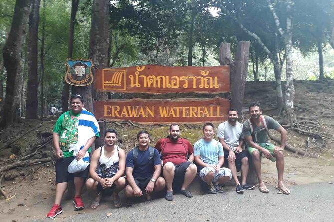 Private Erawan Waterfall, River Kwai, Death Railway Tour from Bangkok - Erawan National Park and the waterfall walk