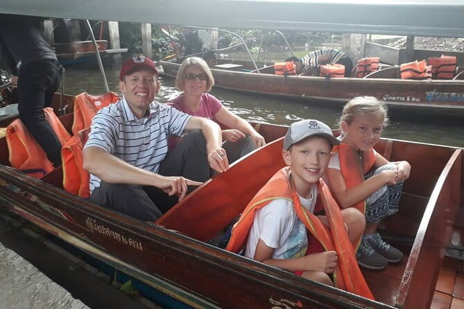 Private Floating Market & Maeklong Railway Tour from Bangkok - Maeklong Railway Market beside the tracks
