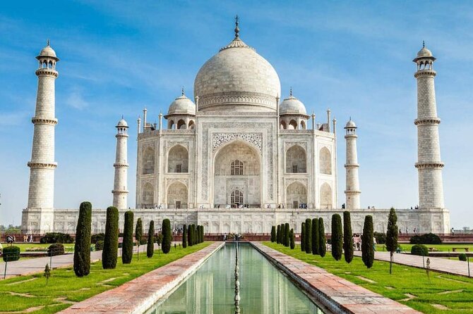 Private Full Day Taj Mahal Luxury Tour By Train From Delhi - Seeing the Taj Mahal with a private guide