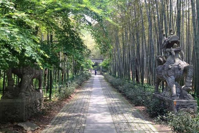 Private Hangzhou Day Tour from Shanghai by Bullet Train - Walking up to Faxi Temple
