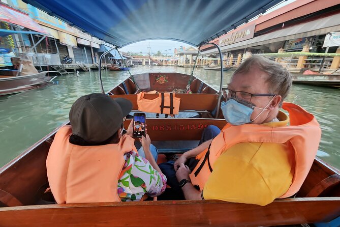 Private Maeklong Railway Market and Amphawa Day Tour from Bangkok - Wat Bang Kung brings a different kind of history