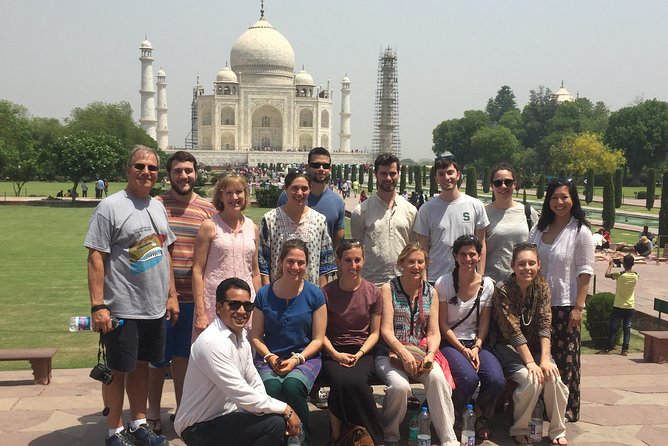 Private Taj Mahal & Agra Day Tour by Superfast Train From Delhi - Lunch, craft stops, and the value of a private car
