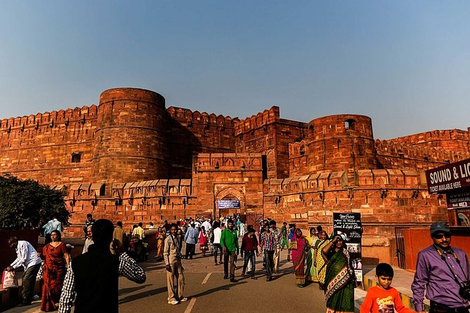 Private Taj Mahal Tour from Delhi by Super-Fast Train - Agra’s markets before the train home