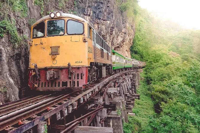 Private Tour: Death Railway, Hellfire Pass and Erawan Waterfall - Walking the Death Railway