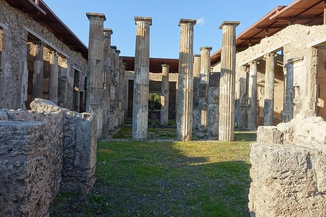 Private Tour Rome to Pompeii in private vehicle or fast train - Stabian Baths and the public side of Pompeii