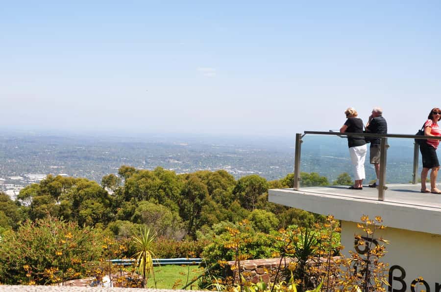 Private Tour to Dandenong Ranges & Puffing Billy Steam Train - Lookouts show the ranges from above