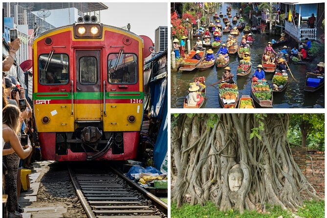 Private Tour to Railway Market, Floating Market And Ayutthaya - Key points at a glance