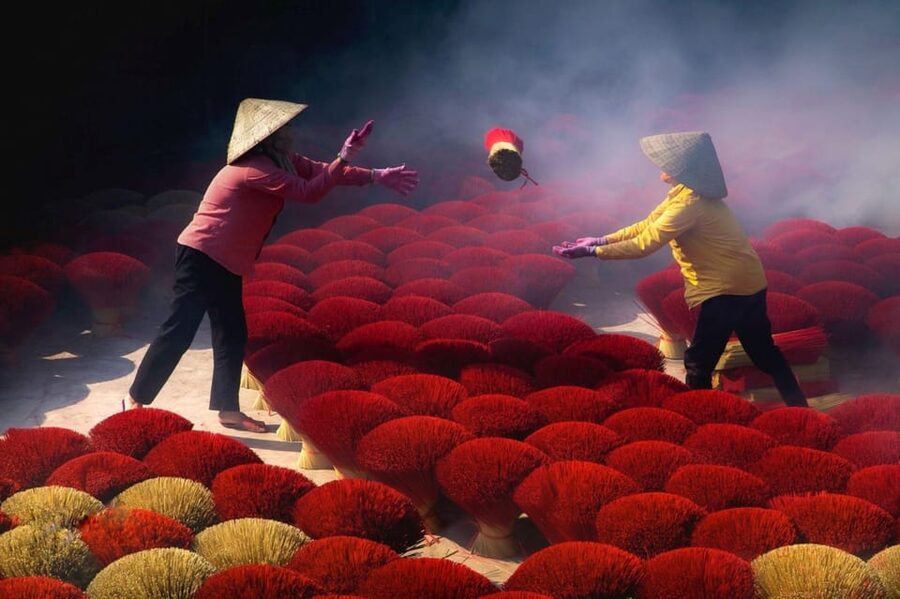 Quang Phu Cau Incense /Hat Village With Train Street 1/2 Day - What the $39 price really covers