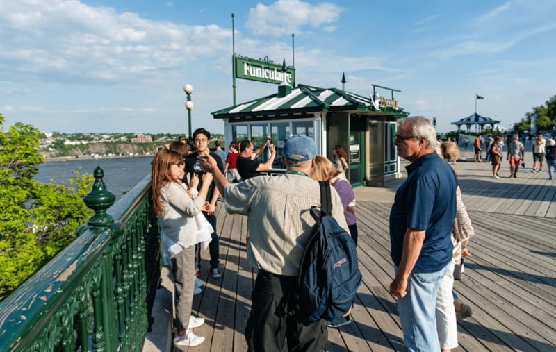 Quebec City: Old Quebec Classic Walking Tour with Funicular - The funicular ride up to Upper Town