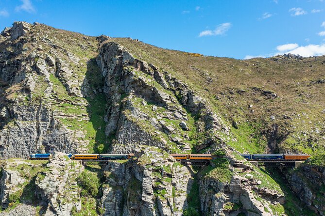 Queenstown to Dunedin with Taieri Gorge Train One-Way Tour - Two hours through the Taieri Gorge