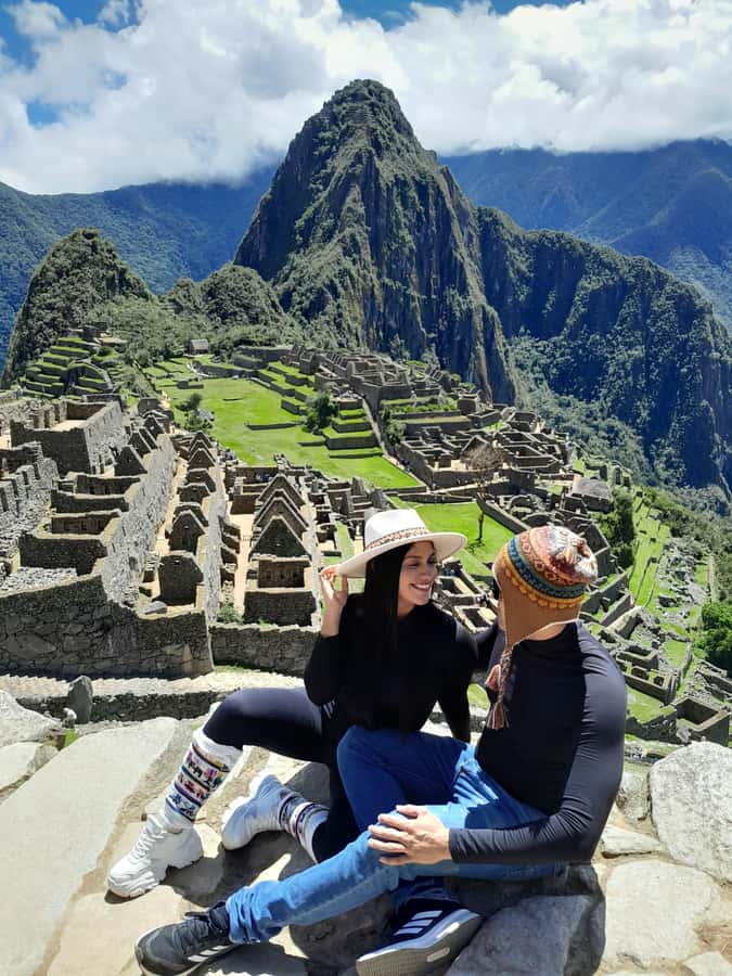 Rainbow Mountain tour and Machu Picchu tour by train - Rainbow Mountain at 5,020 meters