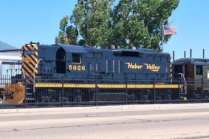 Ride the Heber Valley 1899 Railroad and see Deer Creek Reservoir - Why this half-day outing works