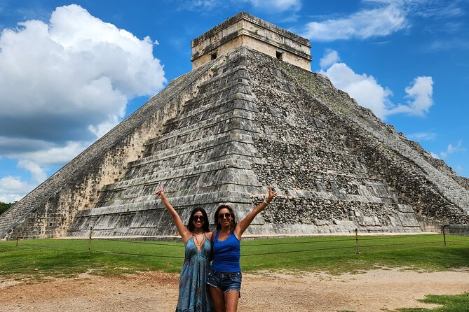 Ride the Mayan Train to the New Great Museum and Z.A. from Chichen Itza - El Castillo, the clock in stone