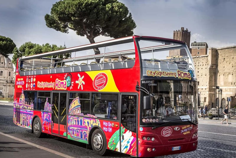 Rome Hop On Hop Off Tour from Civitavecchia by Train - FAQ