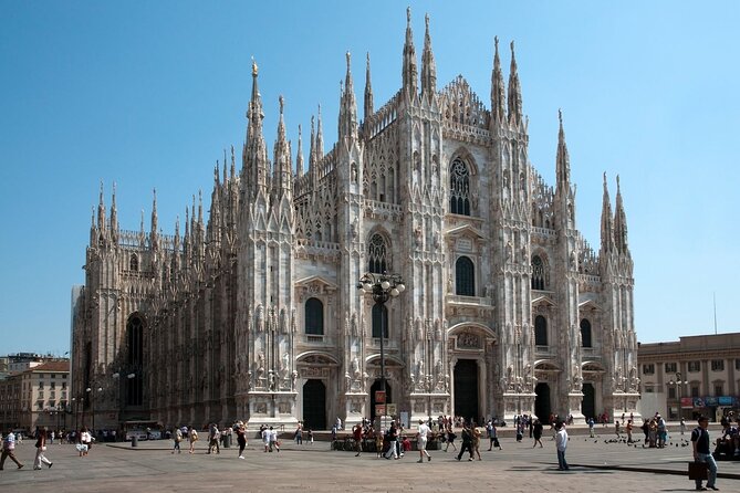 Rome to Milan by Rail: Private Day Tour – Art, History & Style - Sforza Castle and its open courtyard